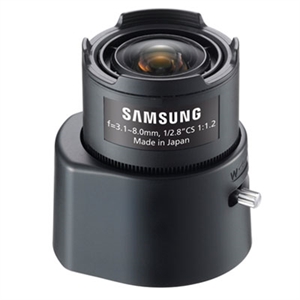 Resim SAMSUNG SLA-M3180DN 3,1 - 8mm. Auto Iris 3MP Varifocal Lens