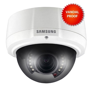 Resim SAMSUNG SCV-2081RP 1/3" Yüksek Çözünürlüklü Day/Night (ICR) Vandal IR LED Dome Kamera