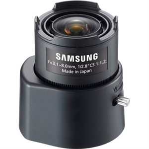 Resim SAMSUNG SLA-M3180PN 1/2.8inç CS 3.1-8mm P-Iris 3 MP Lens