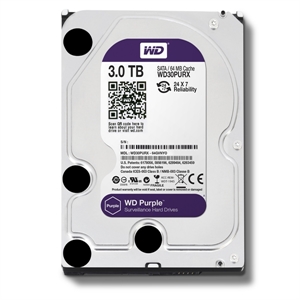 Resim WD Purple Surveillance Hard Disk 3 TB WD30PURX