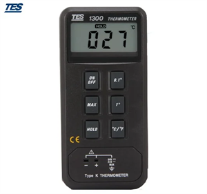 Resim TES 1300 Tek Girişli Dijital Termometre